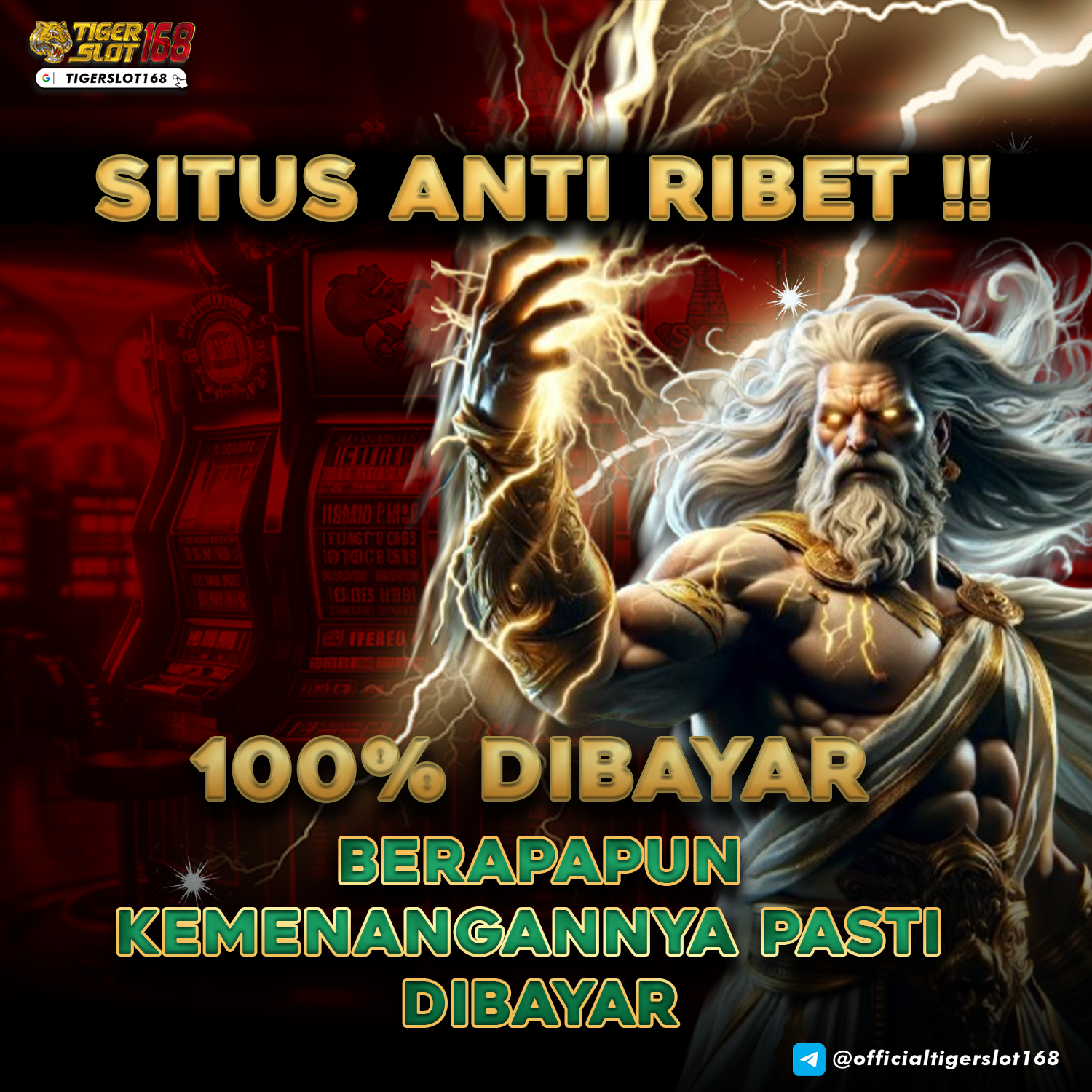 TIGERSLOT168 # Datar Situs Slot Terpercaya & Bet 200 Perak